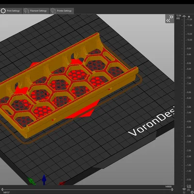 Voron V0.2 R1 Mesh Skirts