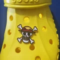 Phụ kiện gắn dép Crocs biểu tượng băng hải tặc Mũ Rơm (One Piece) - Thumbnail 1