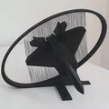 F-22 Raptor - Trưng bày string art - Dáng ngắm bắn - Thumbnail 2