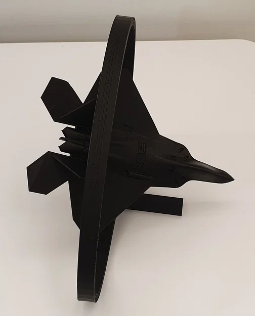 F-22 Raptor - Trưng bày string art - Dáng ngắm bắn - Image 3