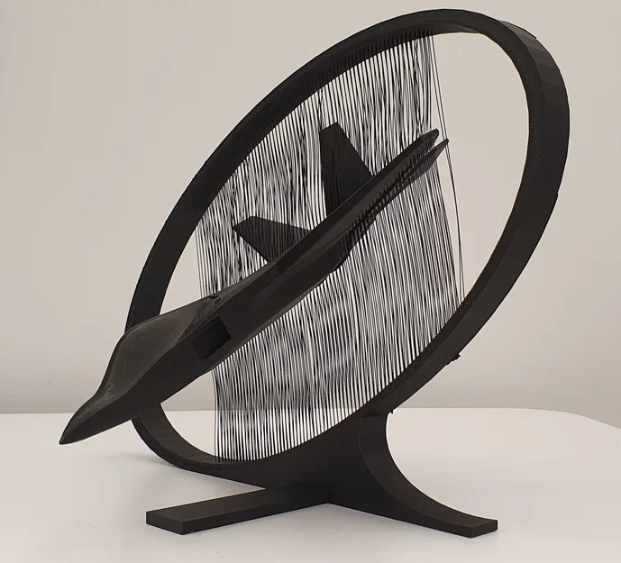 F-22 Raptor - Trưng bày string art - Dáng ngắm bắn - Image 6