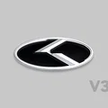 File in 3D biểu tượng K-Logo cho xe Kia - Phong cách KDM - Thumbnail 2