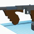 Mô hình súng tiểu liên Thompson (Tommy Gun) 3D chi tiết để in - Thumbnail 2