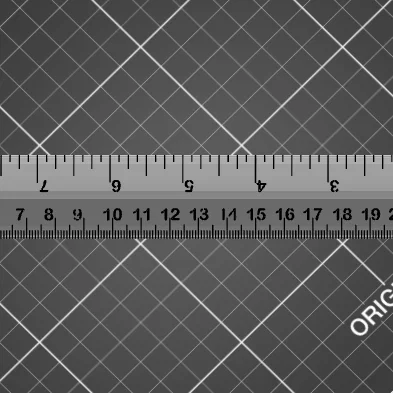 Thước đo 2 hệ Metric & Imperial (Ruler - Metric & Imperial)