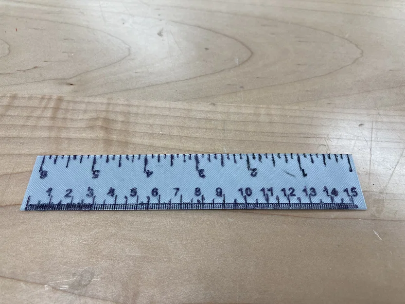 Thước 15 cm/6 in (Metric & Imperial) - Image 2