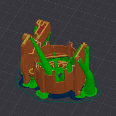 Ngàm gắn hông board toolhead CANBUS Orbiter V2.0 Turbiter (BTT EBB36/FLY SHT36)
