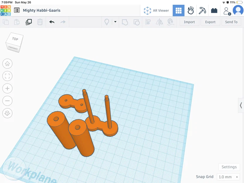 Mô hình ONO Roller Fidget: Đồ chơi giải tỏa căng thẳng tự in 3D - Image 1