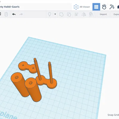 Mô hình ONO Roller Fidget: Đồ chơi giải tỏa căng thẳng tự in 3D