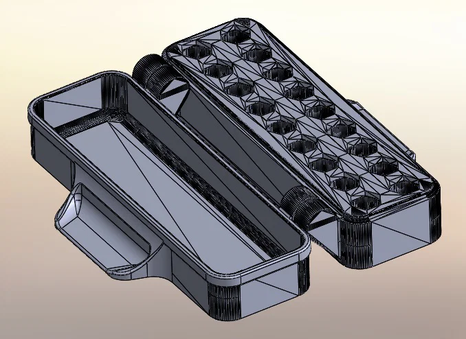 Hộp Đựng Vòi Phun (Nozzle Box) Có Tay Cầm Cho Ender 3 V3 SE - Image 1