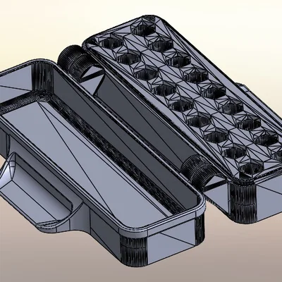 Hộp Đựng Vòi Phun (Nozzle Box) Có Tay Cầm Cho Ender 3 V3 SE