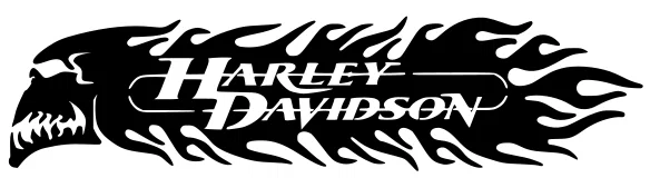 Mô hình trang trí treo tường Harley Davidson Monster phong cách - Image 1