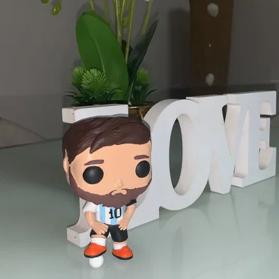 Mô hình 3D Messi phong cách Funko Pop - In 3D siêu dễ