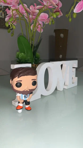 Mô hình 3D Messi phong cách Funko Pop - In 3D siêu dễ - Image 3