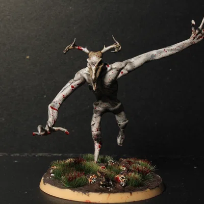 Mô hình Wendigo/Skinwalker kinh dị cho game RPG và Tabletop