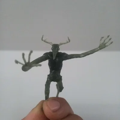 Mô hình Wendigo/Skinwalker kinh dị cho game RPG và Tabletop