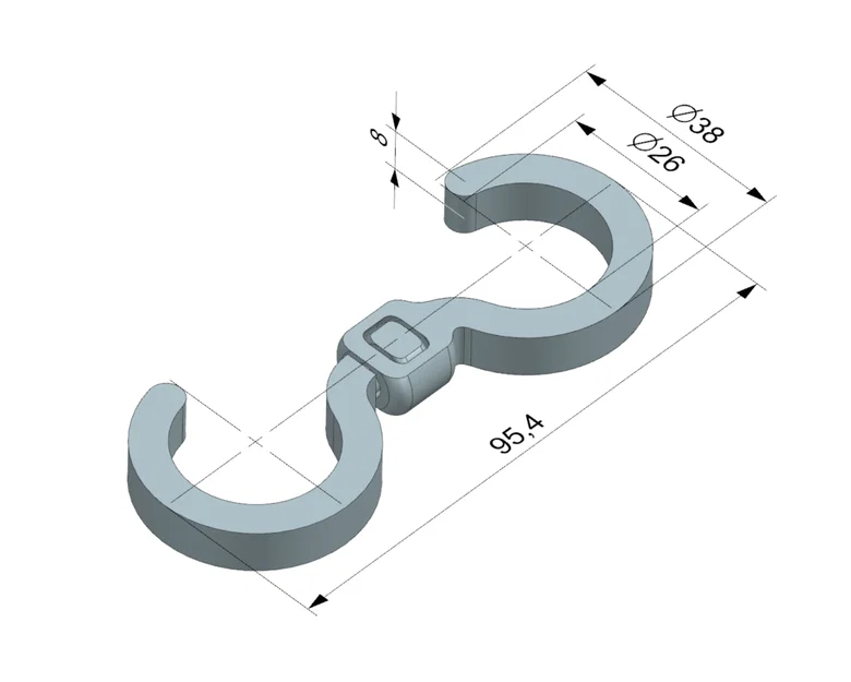 Twisty Hook (Móc Treo Xoay 2 Đầu) - Image 3