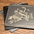 Lót ly PRUSA MK4 PEI Sheet Anniversary Limited Edition (Coaster) - Thumbnail 1
