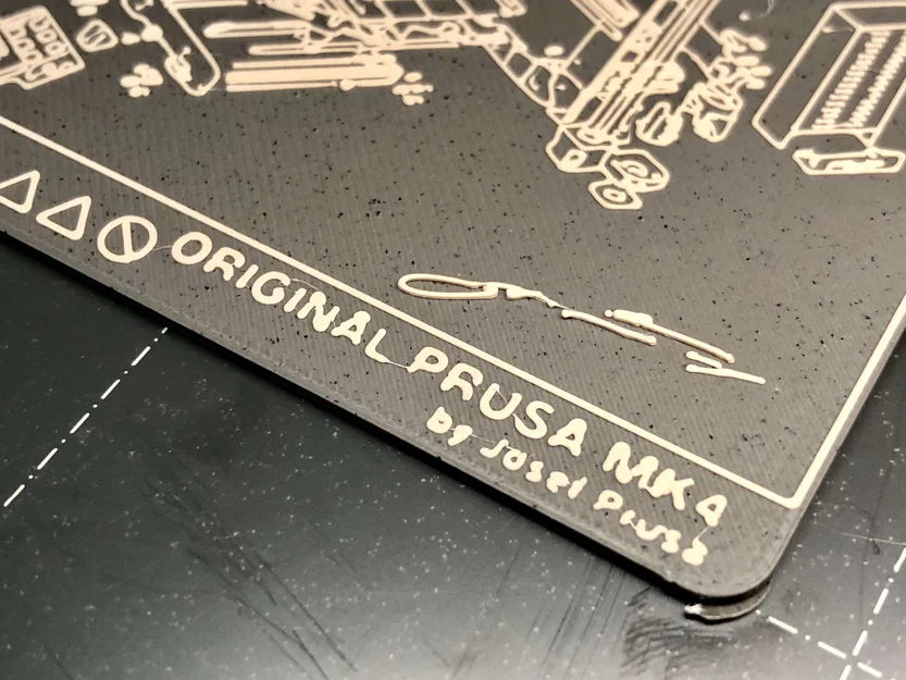 Lót ly PRUSA MK4 PEI Sheet Anniversary Limited Edition (Coaster) - Image 3