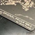 Lót ly PRUSA MK4 PEI Sheet Anniversary Limited Edition (Coaster) - Thumbnail 3