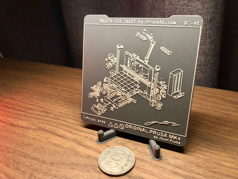 Lót ly PRUSA MK4 PEI Sheet Anniversary Limited Edition (Coaster) - Image 7