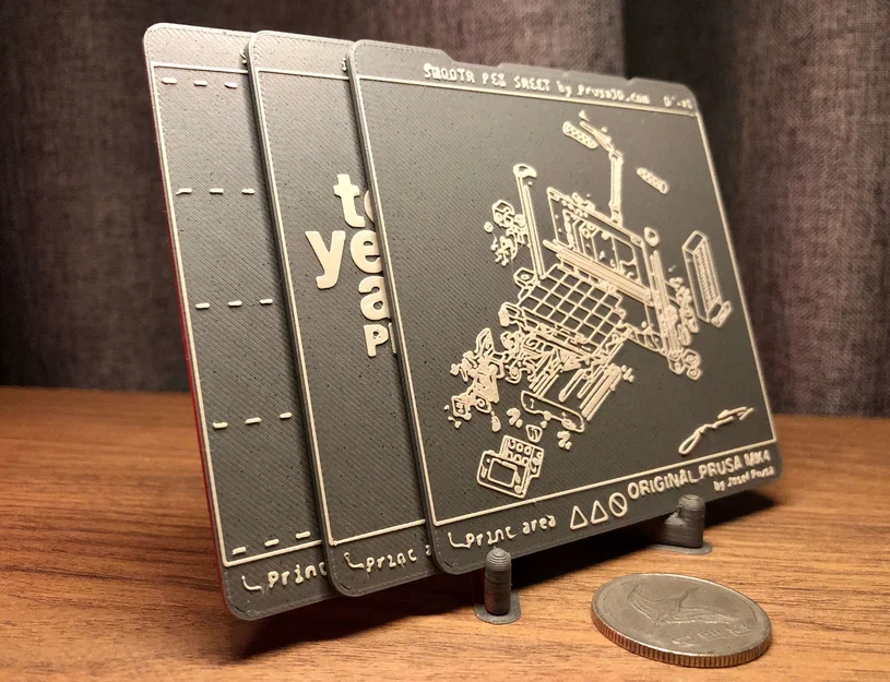 Lót ly PRUSA MK4 PEI Sheet Anniversary Limited Edition (Coaster) - Image 9