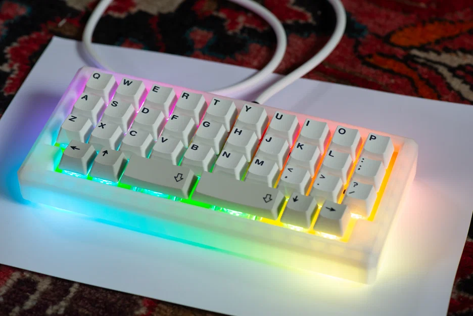 PetruziaMini - Bàn phím cơ handwired 40% (Ortholinear) in 3D - Image 2