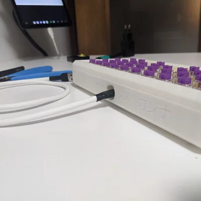 PetruziaMini - Bàn phím cơ handwired 40% (Ortholinear) in 3D
