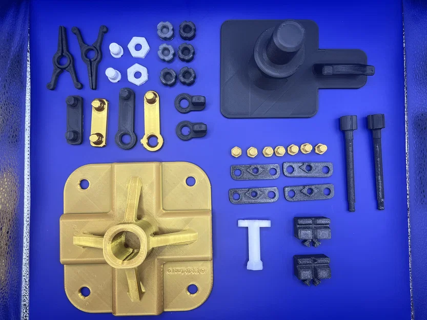 Model Turner Rotating VICE V2 – Bu lông quấn trong (Internal Winding Bolt) - Image 8