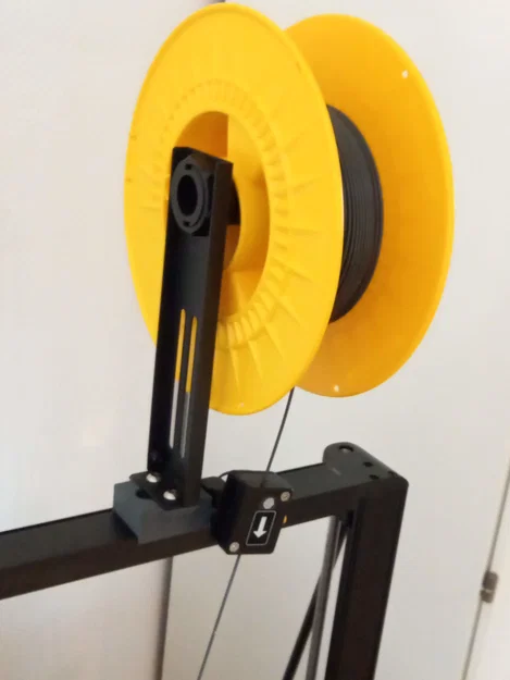 Adapter Spool 90° cho tay treo cuộn Ender-3 V3 SE/KE - Image 1