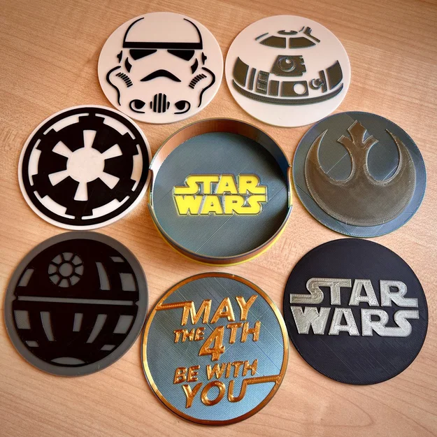 Bộ lót ly cho fan Star Wars (Coaster Set) - Image 1