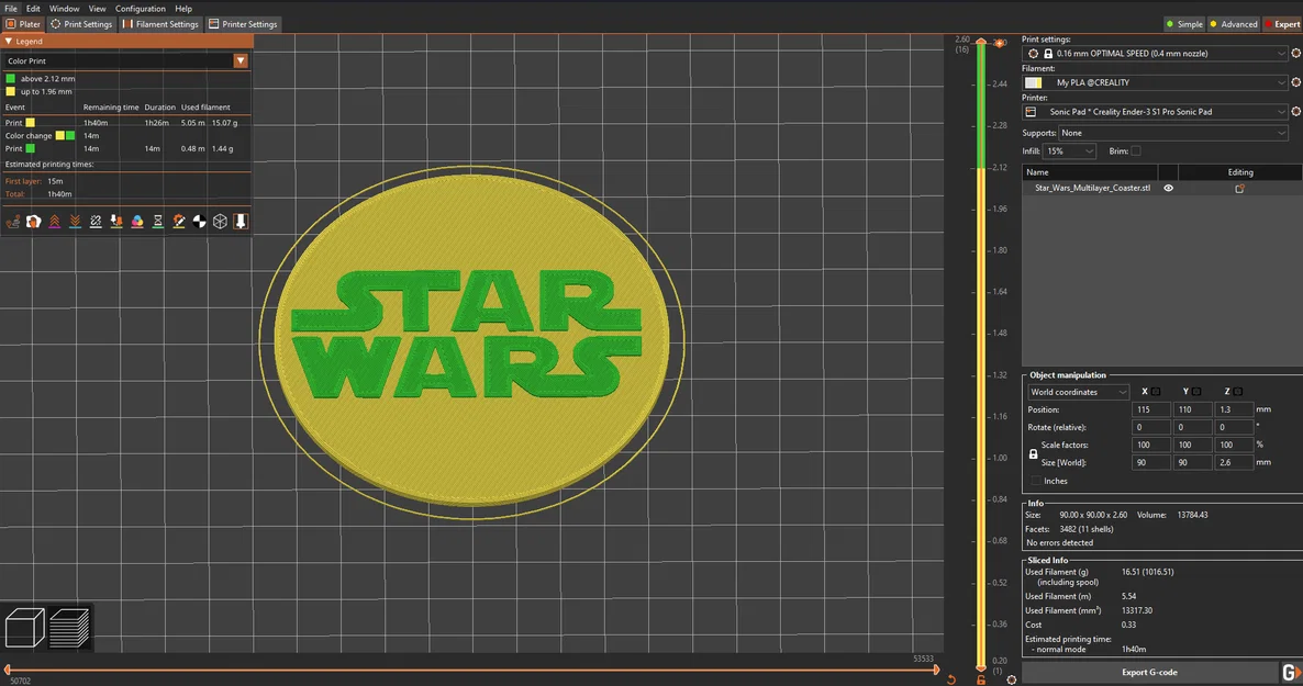 Bộ lót ly cho fan Star Wars (Coaster Set) - Image 9