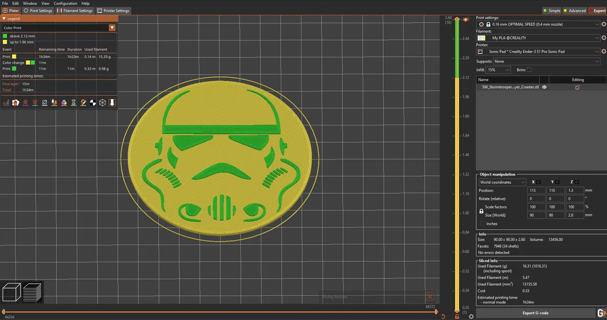 Bộ lót ly cho fan Star Wars (Coaster Set) - Image 11