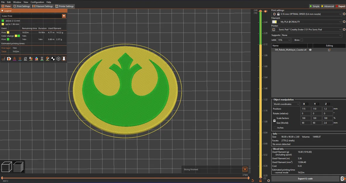 Bộ lót ly cho fan Star Wars (Coaster Set) - Image 15