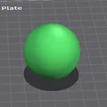 Mô hình quả cầu 3D (Standard Ball) - Tệp STL chất lượng cao - Thumbnail 1