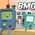 Mô hình BMO Adventure Time 3D - Đồ chơi trang trí cực dễ thương - Thumbnail 1