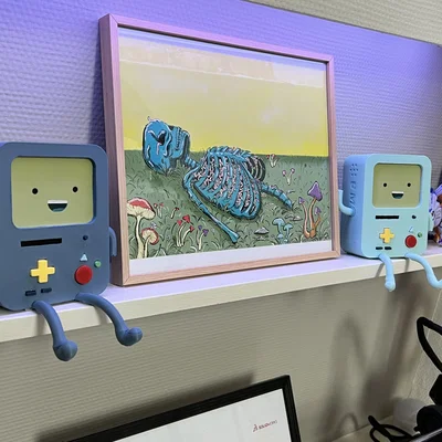 Mô hình BMO Adventure Time 3D - Đồ chơi trang trí cực dễ thương