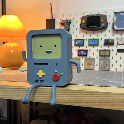 Mô hình BMO Adventure Time 3D - Đồ chơi trang trí cực dễ thương