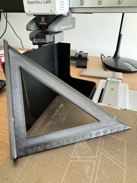 Thước ke góc vuông 45 độ và 90 độ in 3D tiện dụng - Image 2