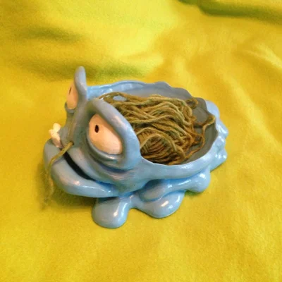 Snot nose Nugget - Yarn Bowl (Tô đựng len)