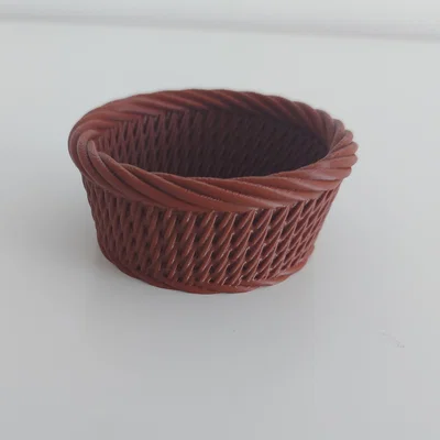 Giỏ đựng đồ 3D phong cách đan dây (Rope Basket) đa năng