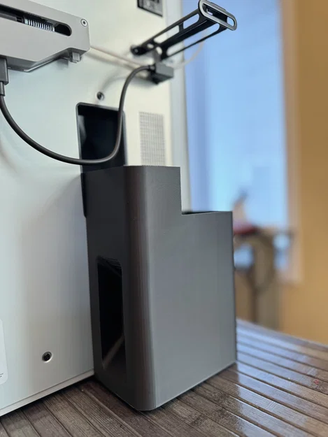 Máng hứng poop cho Bambu Lab X1C dùng nam châm 3x6mm (KÈM SOURCE) - Image 1