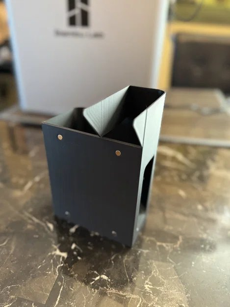 Máng hứng poop cho Bambu Lab X1C dùng nam châm 3x6mm (KÈM SOURCE) - Image 2