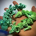Rồng PIP Kristalldrache & Würfeldrache (flexi, in-place) - Thumbnail 1