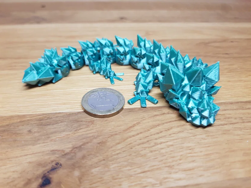 Rồng PIP Kristalldrache & Würfeldrache (flexi, in-place) - Image 4