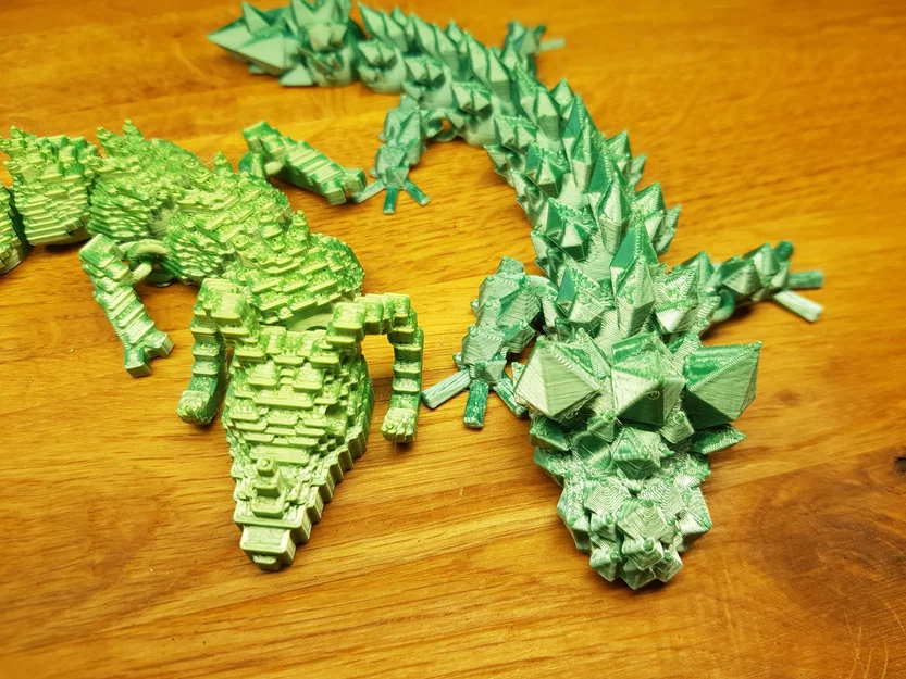 Rồng PIP Kristalldrache & Würfeldrache (flexi, in-place) - Image 11