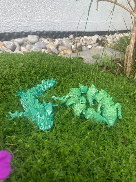 Rồng PIP Kristalldrache & Würfeldrache (flexi, in-place) - Image 16