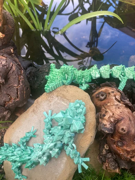 Rồng PIP Kristalldrache & Würfeldrache (flexi, in-place) - Image 17
