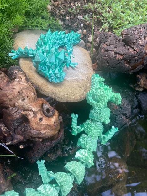 Rồng PIP Kristalldrache & Würfeldrache (flexi, in-place) - Image 19
