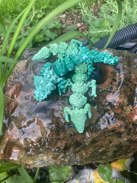 Rồng PIP Kristalldrache & Würfeldrache (flexi, in-place) - Image 23