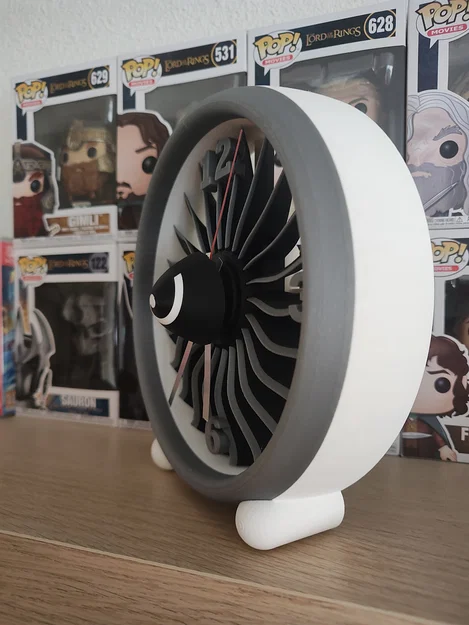 Đồng Hồ Động Cơ Phản Lực (Jet Engine Clock) Multicolor - Image 2